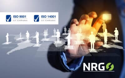 NRG Project Sp. z o.o. uzyskała certyfikat w ramach dwóch norm tj. ISO 9001 oraz ISO 14001